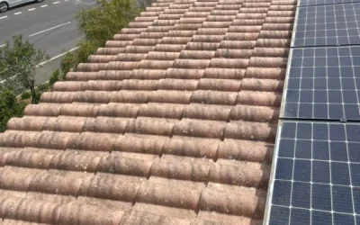 Nettoyage de toiture et panneaux solaires à Ollioules
